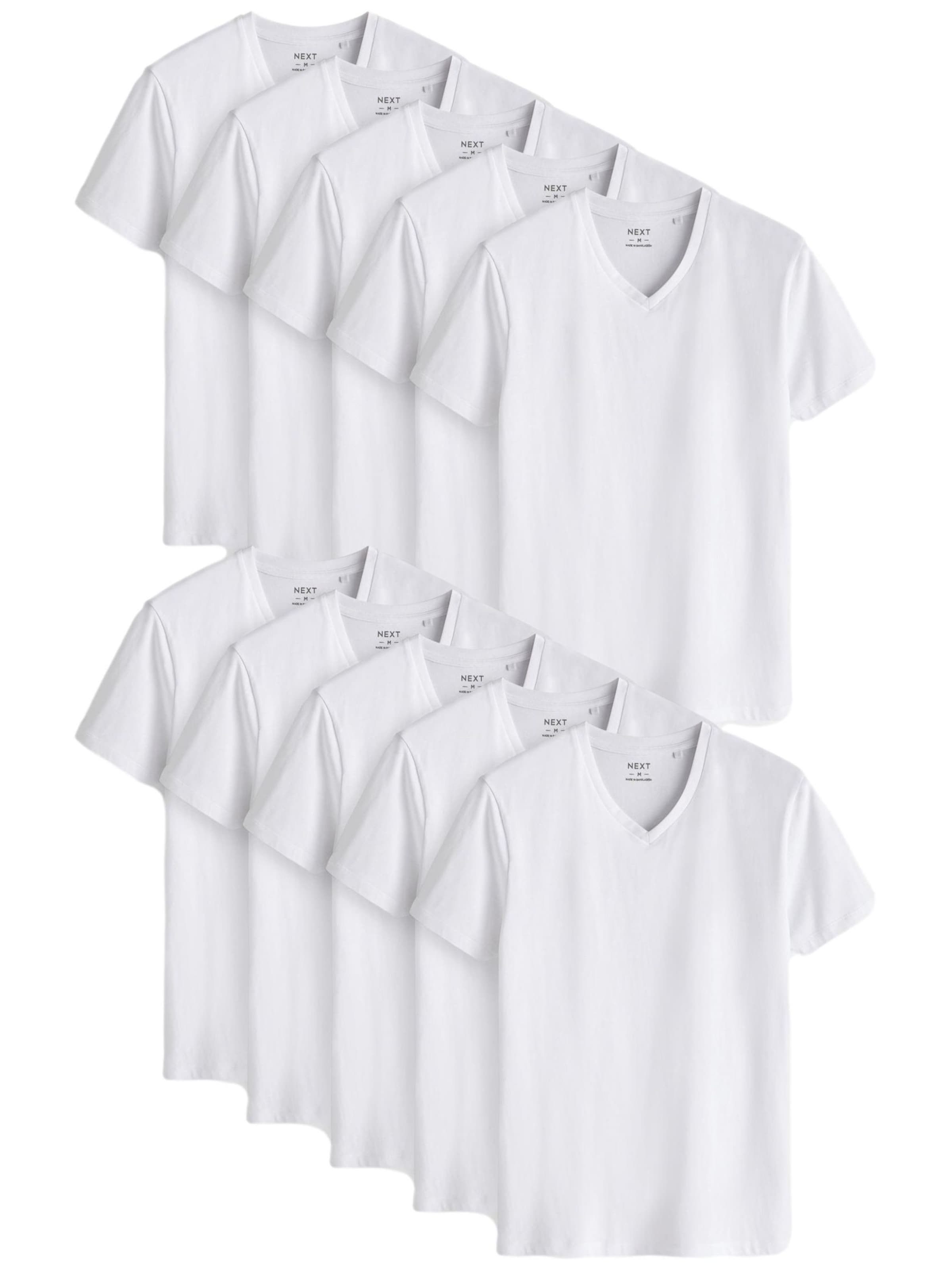 Next Φανέλα σε λευκό: μπροστά