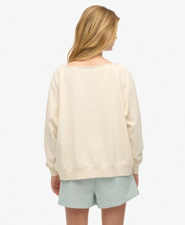 Superdry Sweatshirt in Beige