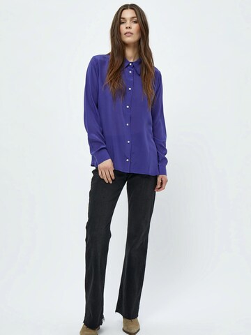 minus Blouse 'Caty' in Blauw