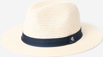 Chapeaux Lauren Ralph Lauren en blanc : devant