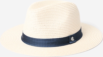 Lauren Ralph Lauren Hat in White: front