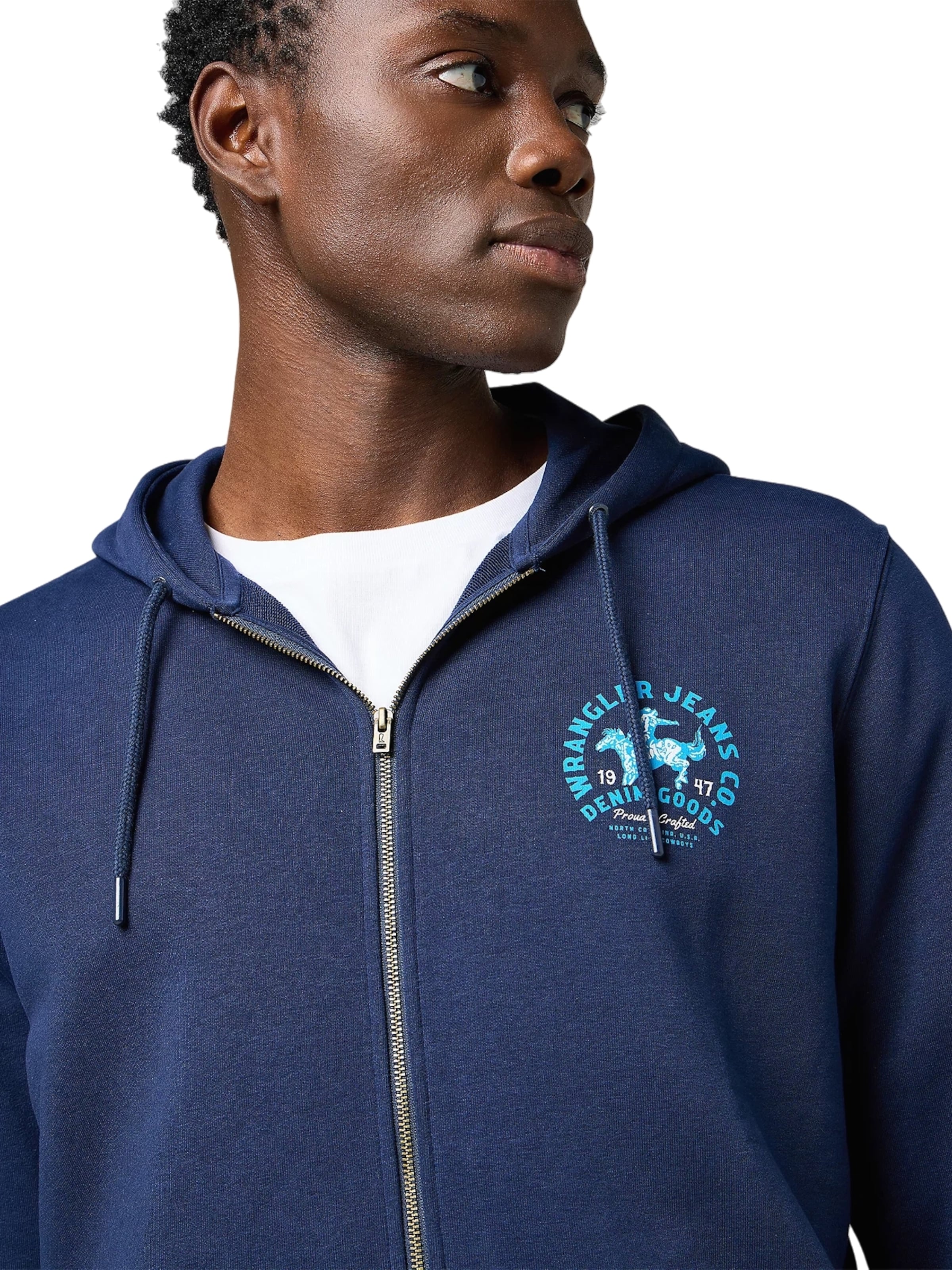 Veste de survêtement WRANGLER en bleu