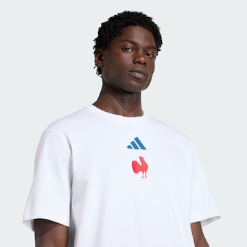 T-Shirt fonctionnel 'Ffr' ADIDAS PERFORMANCE en blanc