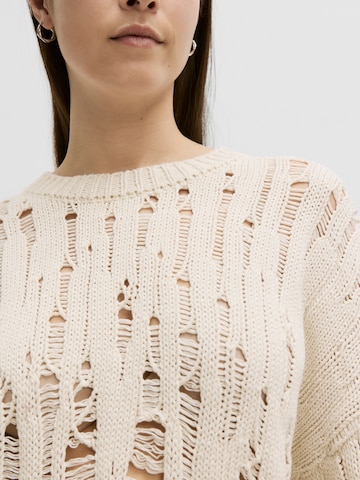 EDITED Pullover 'Irma' (GRS) in Beige