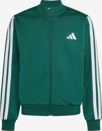 ADIDAS SPORTSWEAR Sportski gornji dio trenirke 'ESSENTIALS CLIMACOOL TRACK' veličine 152 u tamno zelena / bijela, Pregled proizvoda