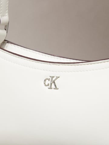 Calvin Klein Torba za čez ramo | bela barva