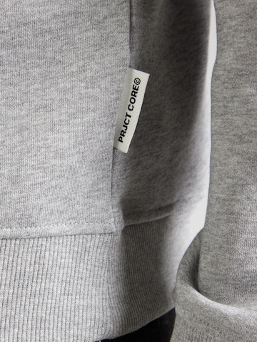 Sweat-shirt 'JCOFLARE' JACK & JONES en gris