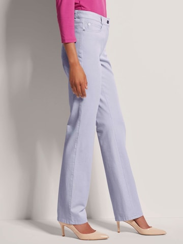 Coupe slim Jean MADELEINE en violet