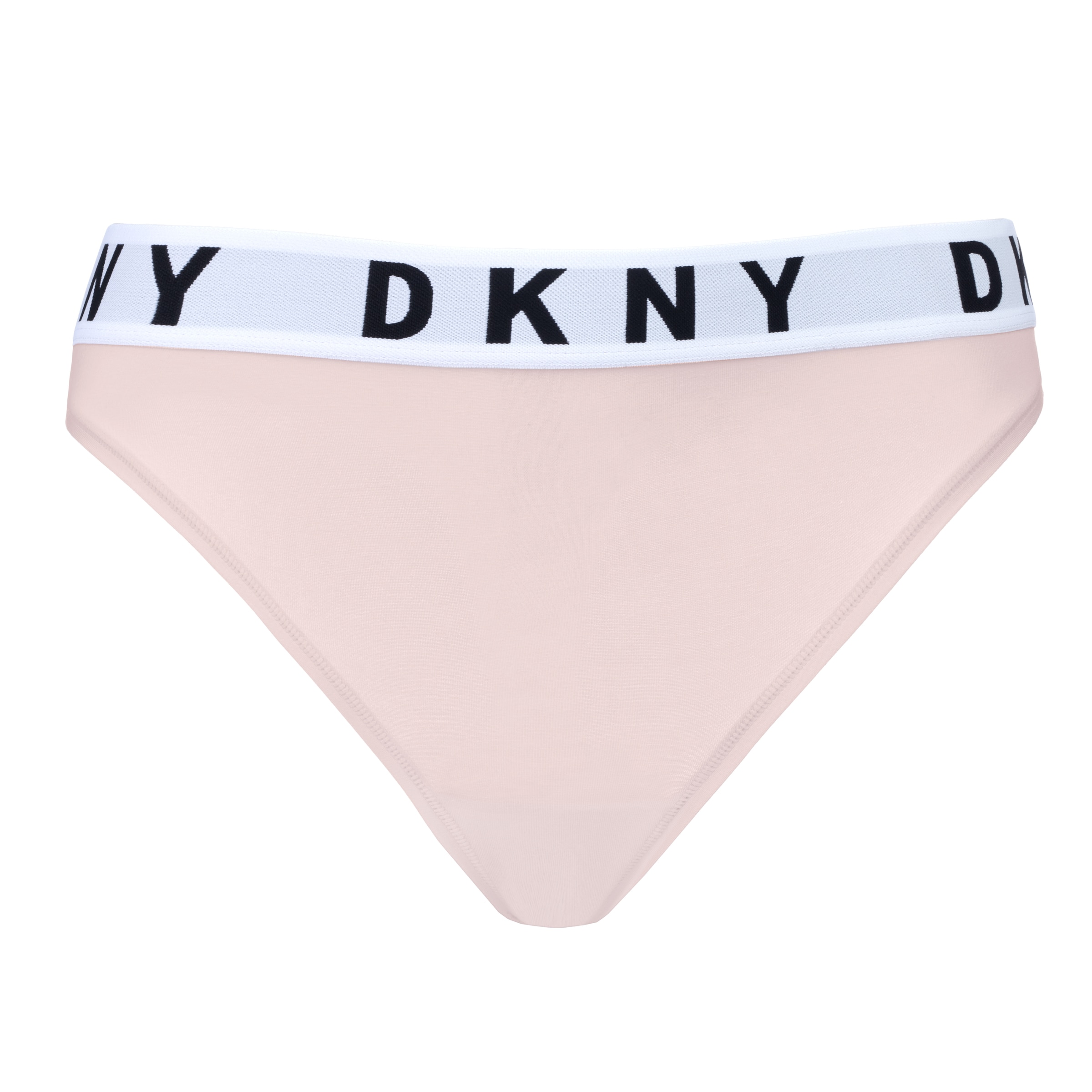DKNY Intimates String 'Cozy Boyfriend' in Beige: Vorderseite