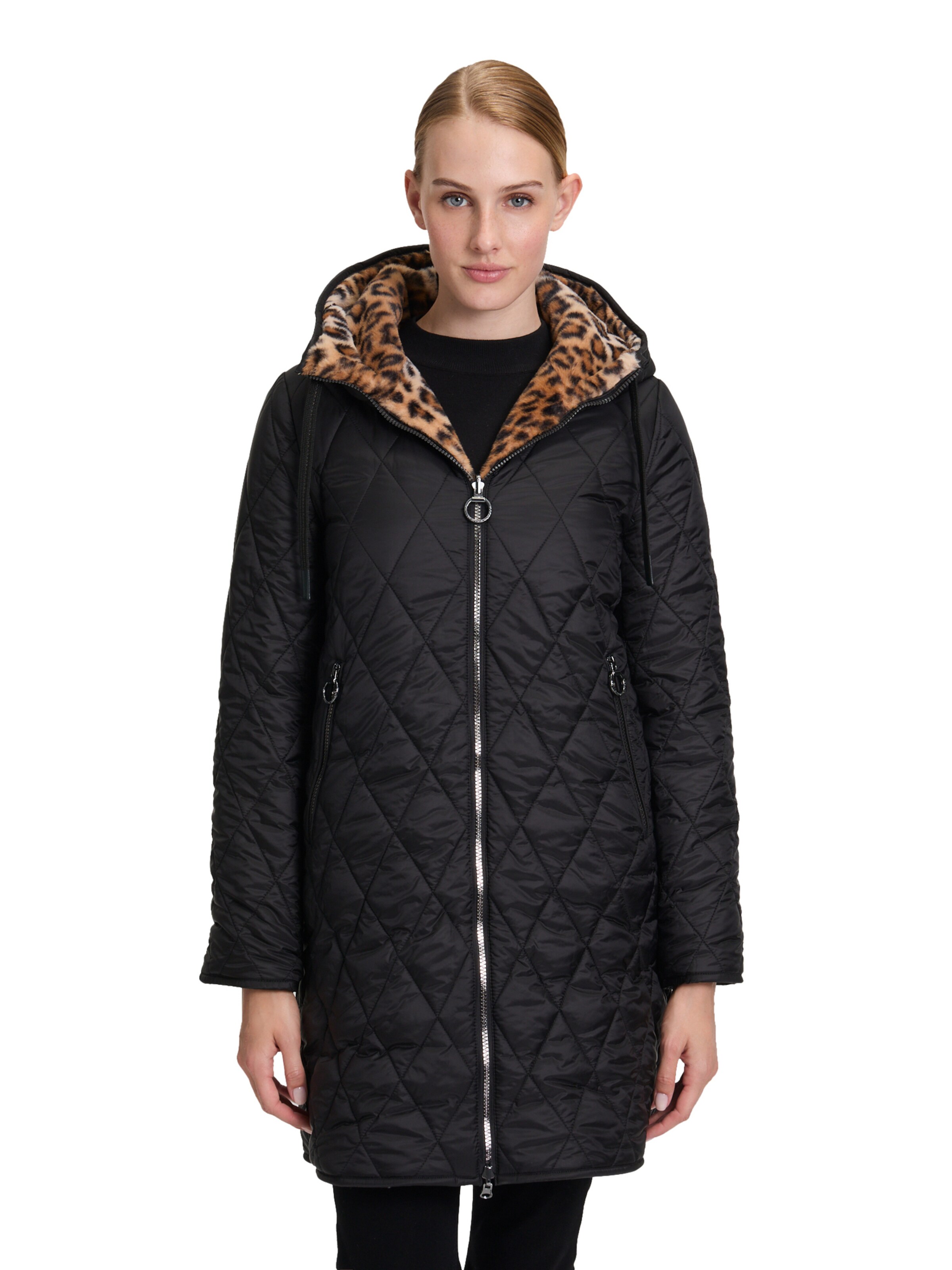 Betty Barclay Winter jacket in Black: front