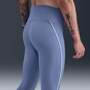 NIKE Skinny Workout Pants in Purple