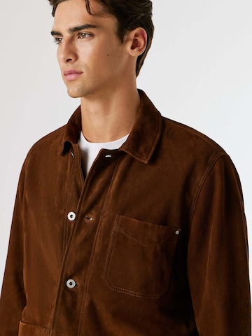 Pepe Jeans Between-season jacket 'Sinbar' in Brown