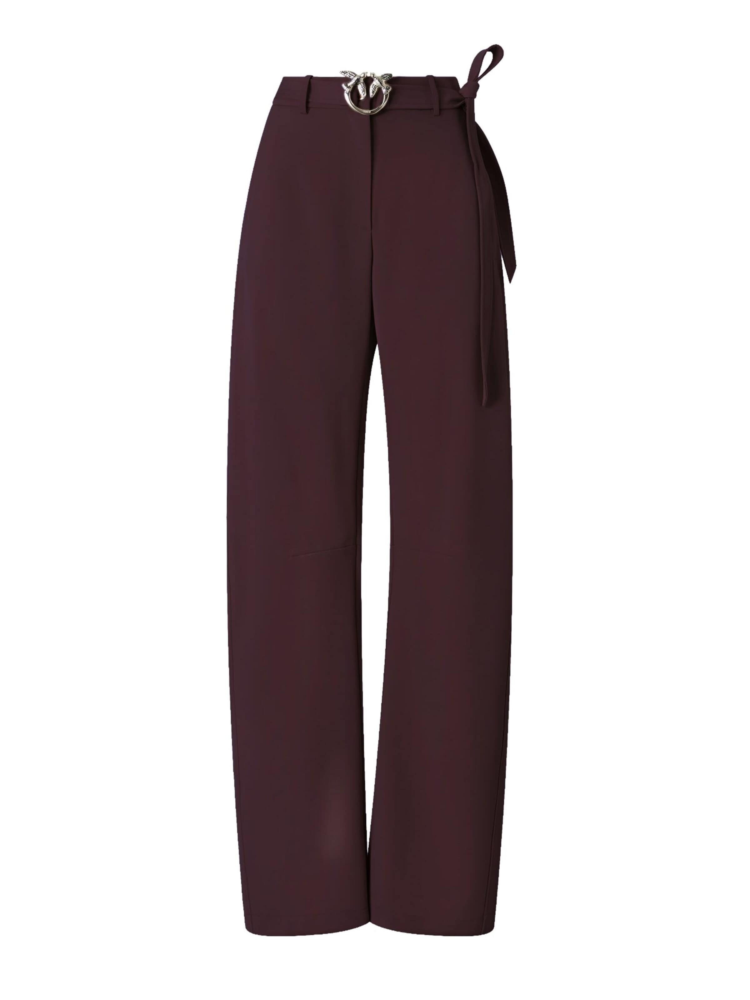 regular Pantaloni 'PINKO NEW LEXY PANTALONE FLUIDO PANTALONE' di PINKO in rosso: frontale