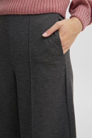 Wide Leg Pantalon 'KATE' ICHI en gris