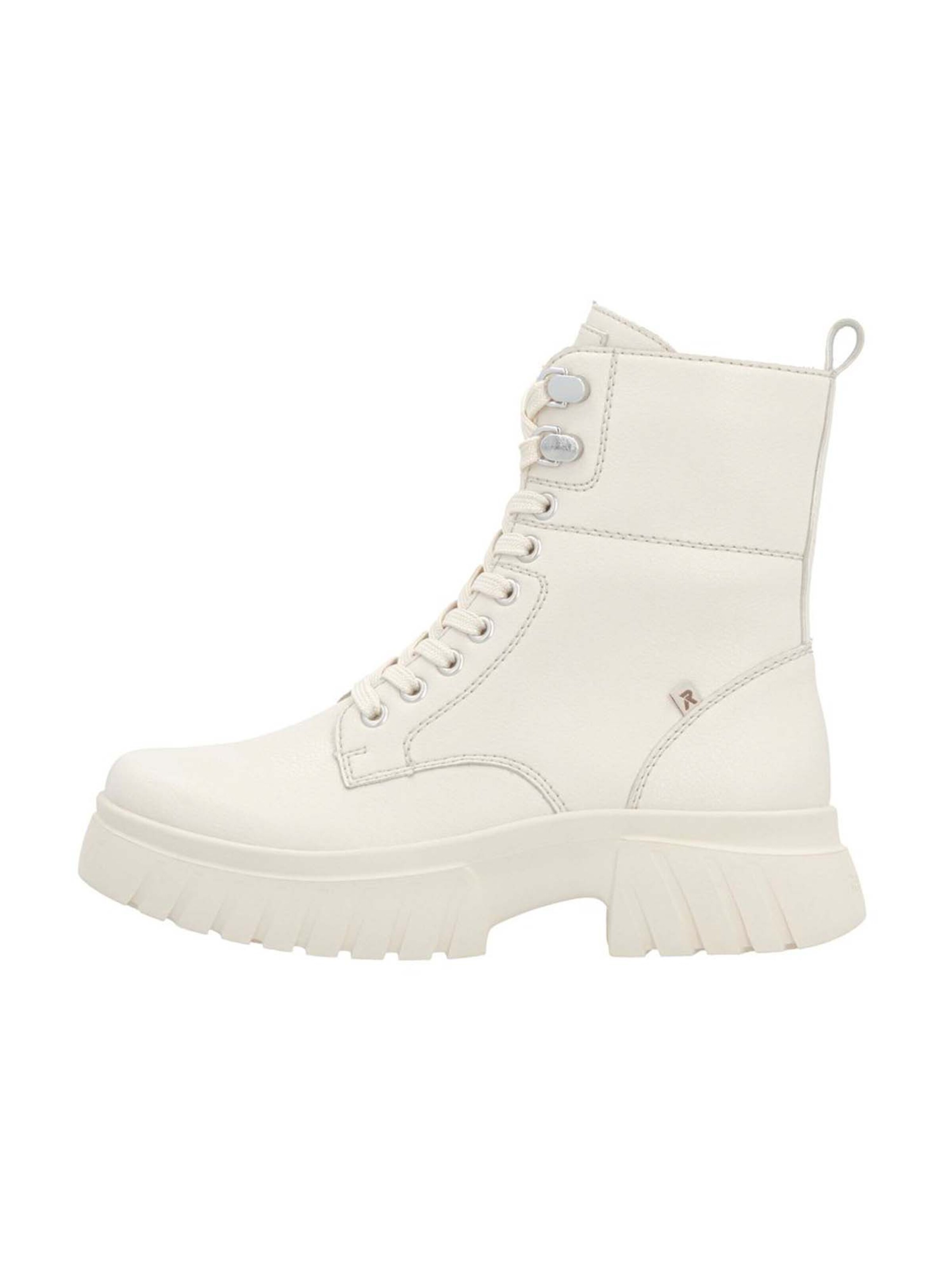 Rieker Sport Schnürstiefelette in Weiß