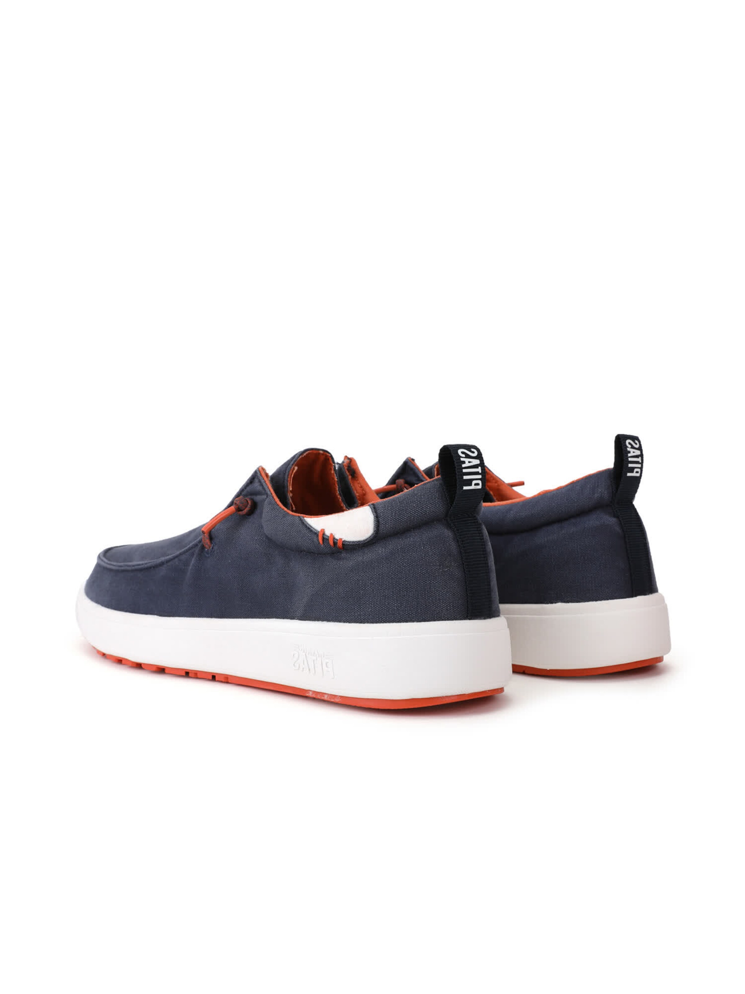 Walk In Pitas - Mocassins 'Biarritz' em azul: atrás