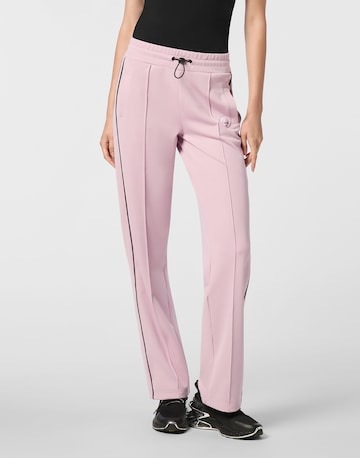 regular Pantaloni di Plein Sport in rosa: frontale
