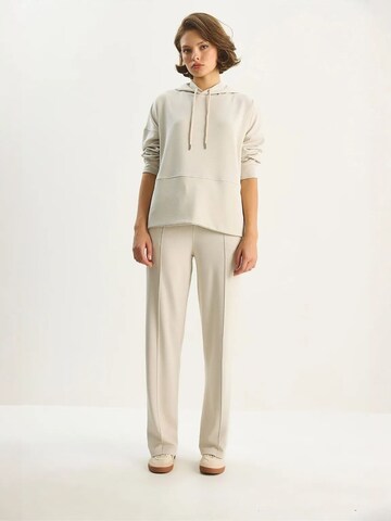Bianco Lucci Jogginganzug in Beige: Vorderseite