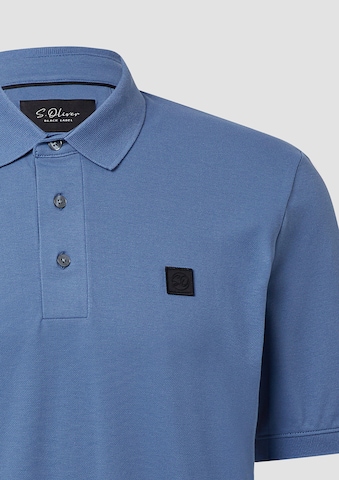s.Oliver BLACK LABEL Poloshirt in Blau