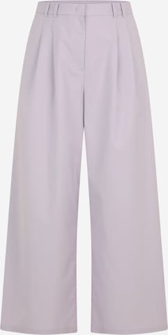 GUIDO MARIA KRETSCHMER FOR BRIDGERTONLoosefit Hlače 'Kate' - ljubičasta boja: prednji dio