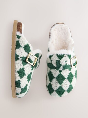 Pantoufle Next en vert