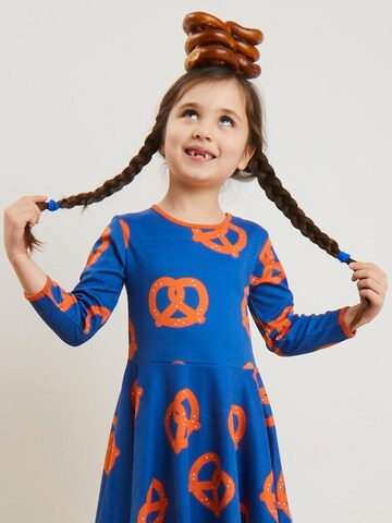 Toby Tiger Dress 'Brezel-Druck' in Blue