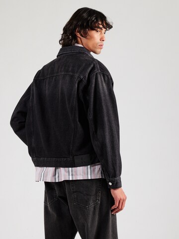 juoda Calvin Klein Jeans Demisezoninė striukė: galas