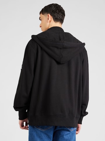 Calvin Klein Jeans Tepláková bunda - Čierna