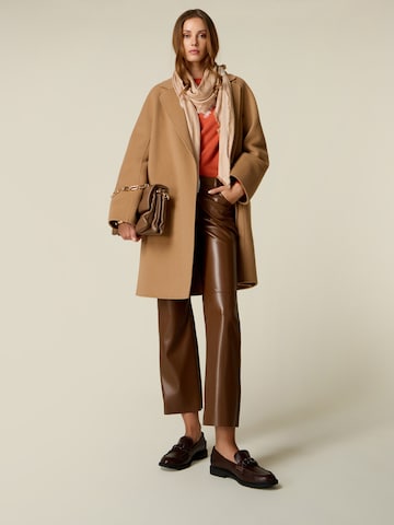 oltre Flared Broek in Bruin