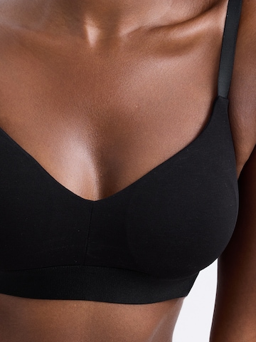 Erlich Textil Bustier BH in Schwarz
