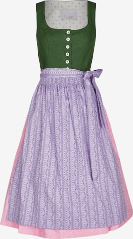 H.Moser Dirndl in Mixed colors: front