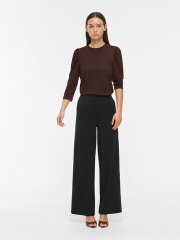 VILA Shirt 'VIAnine' in Brown