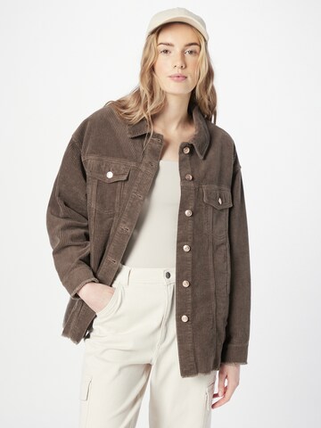 ONLY Between-Season Jacket 'Bitten' in Brown: front