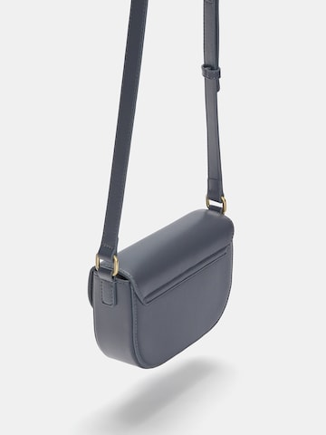 Pull&Bear Taška cez rameno - Modrá