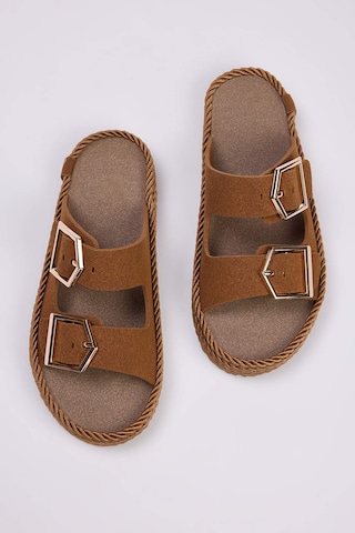 Mule Trendyol en marron