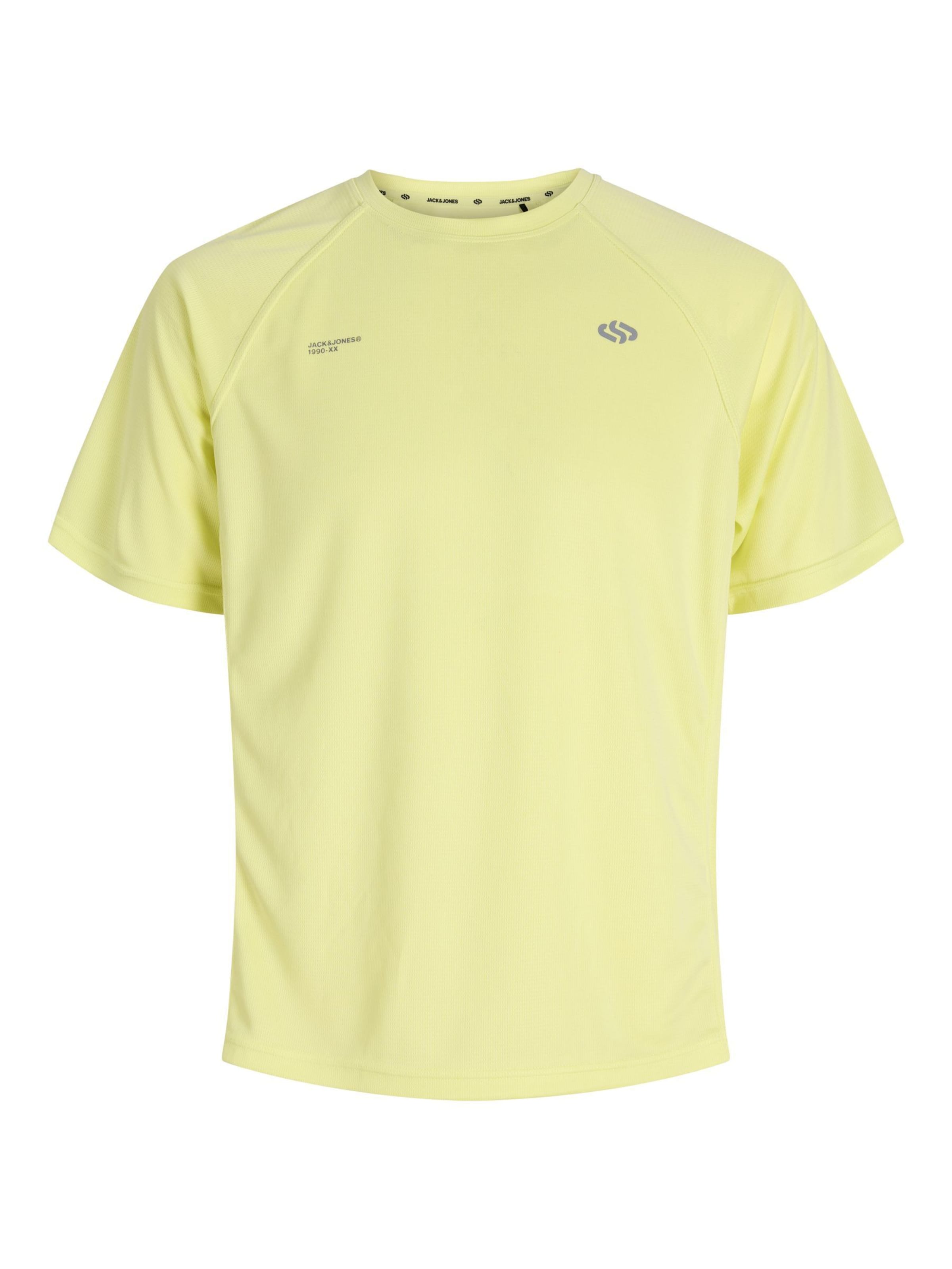 JACK & JONES - Camiseta en amarillo: frente
