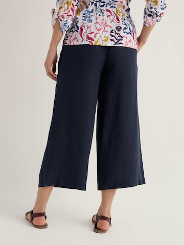 Seasalt Cornwall Wide leg Broek 'Merrivale' in Blauw