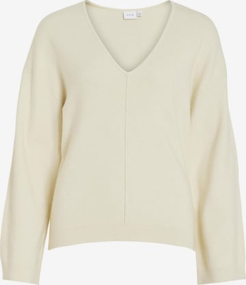 Pull-over VILA en beige : devant