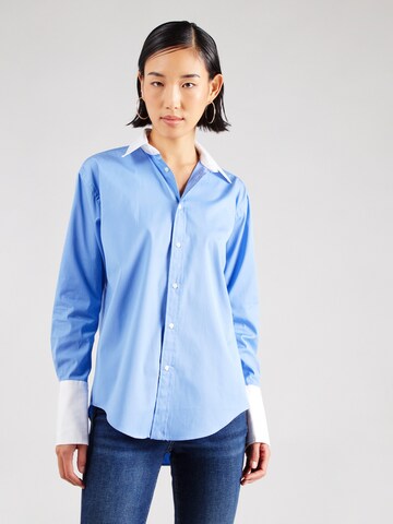Polo Ralph Lauren Blouse in Blue: front