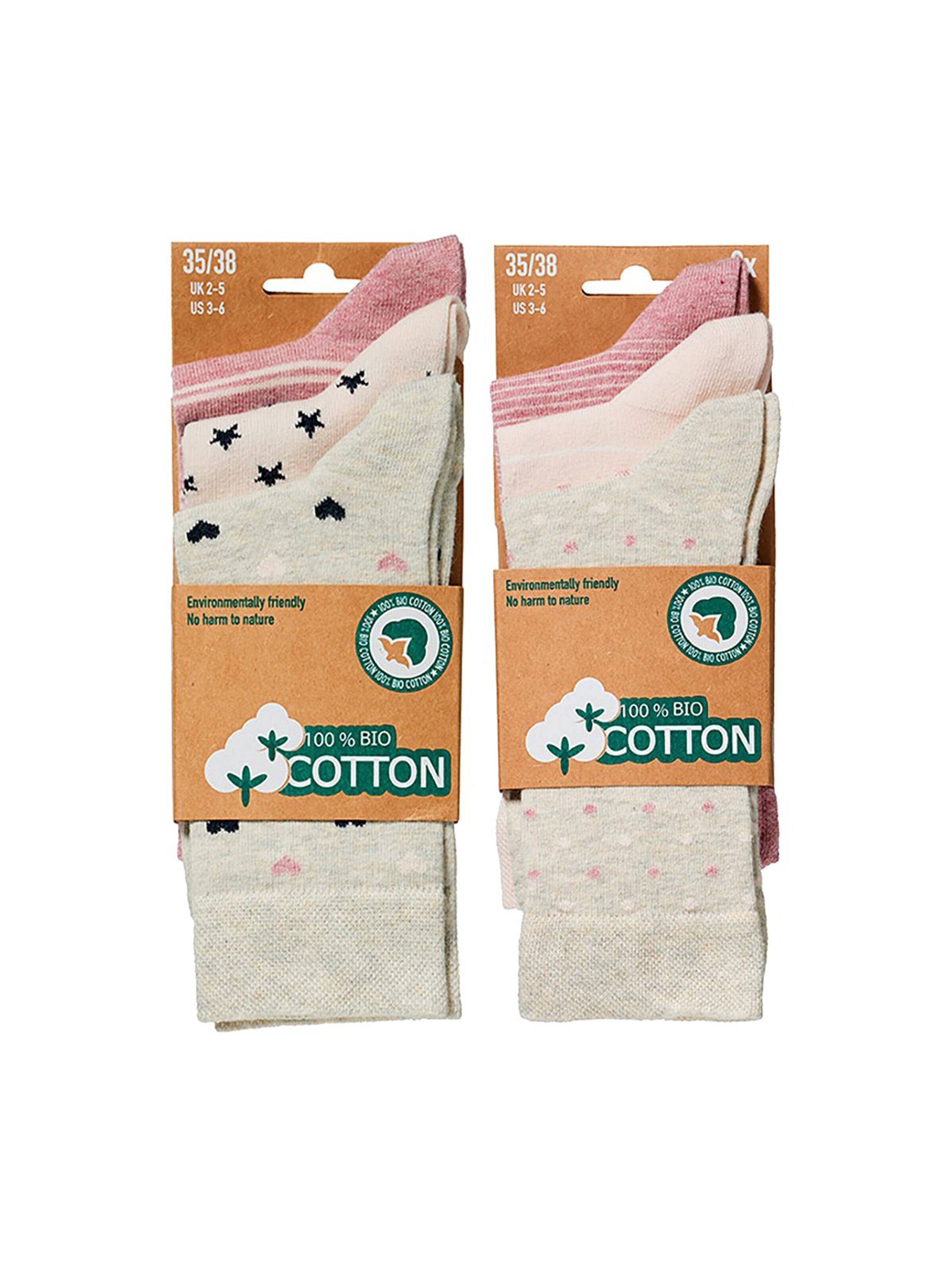 Apollo Traditional socks 'Bio' in Pink