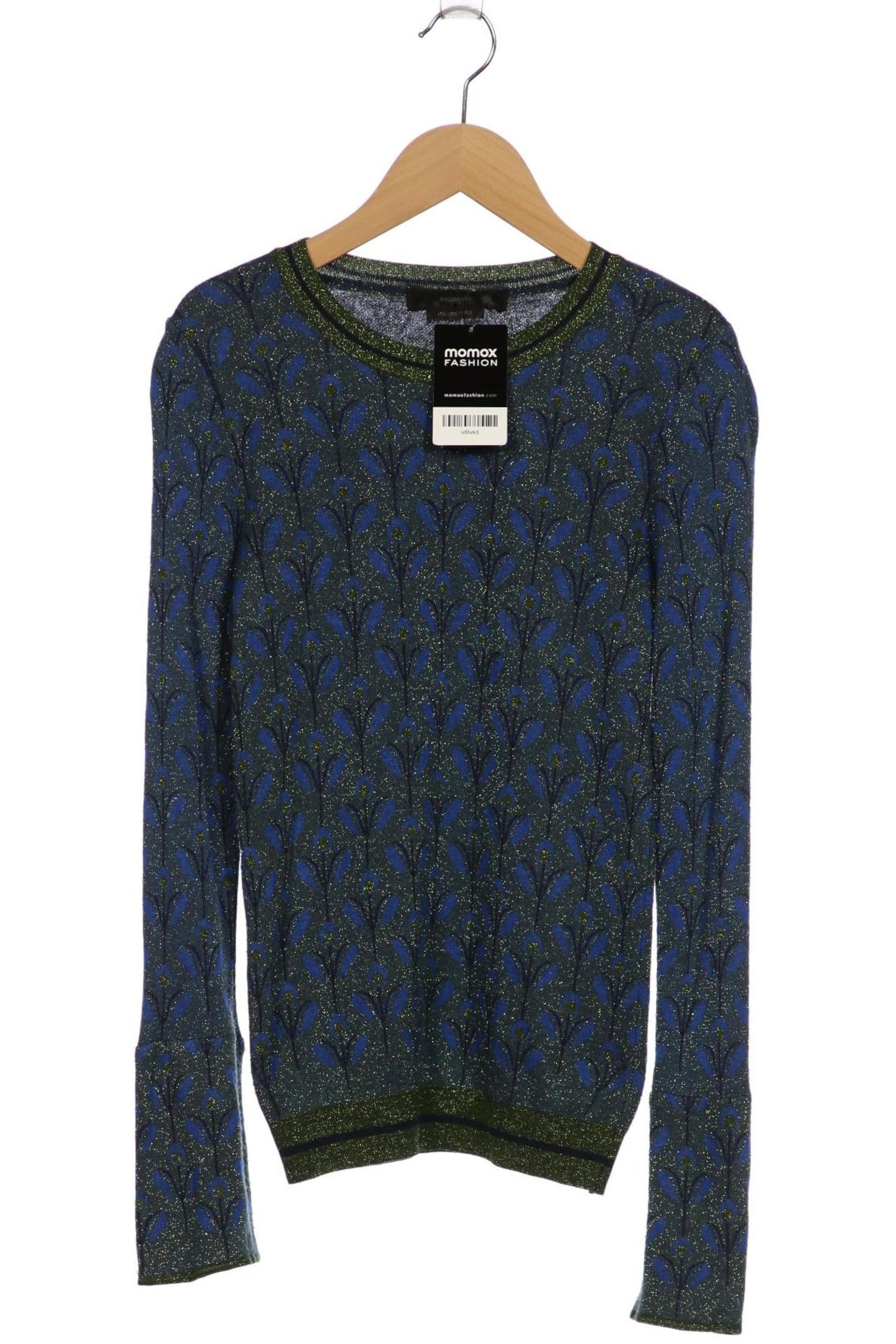 Damenbekleidung Hallhuber Kaschmir Pullover Blau Hallhuber