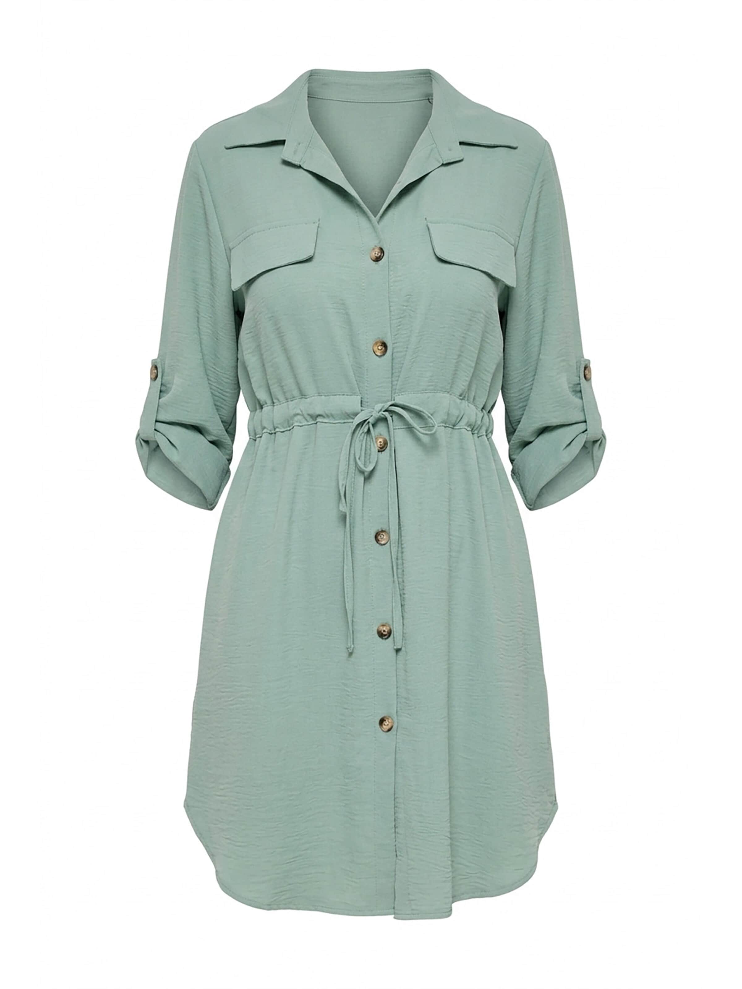 Figl Shirt dress 'M1131' in Green: front