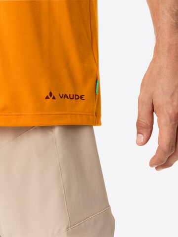 VAUDE Functioneel shirt 'Gleann II' in Oranje
