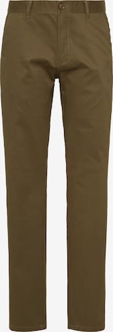 DreiMaster Klassik Regularen Chino hlače | zelena barva: sprednja stran