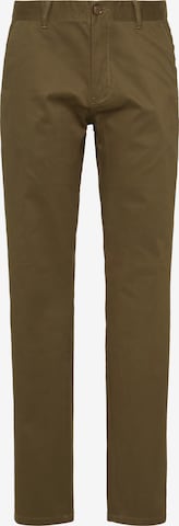 Regular Pantalon chino DreiMaster Klassik en vert : devant