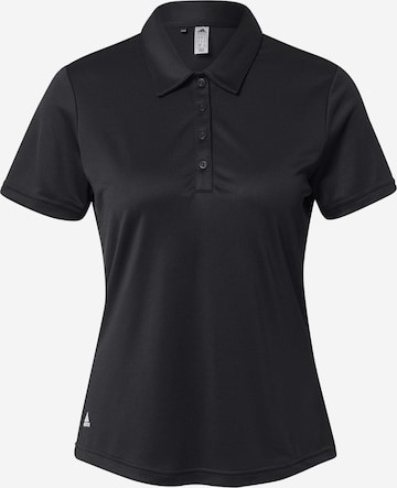ADIDAS GOLF - Camiseta funcional en negro: frente