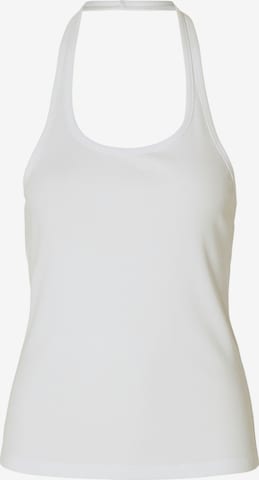 balta SELECTED Palaidinė be rankovių 'SLFANNA': priekis