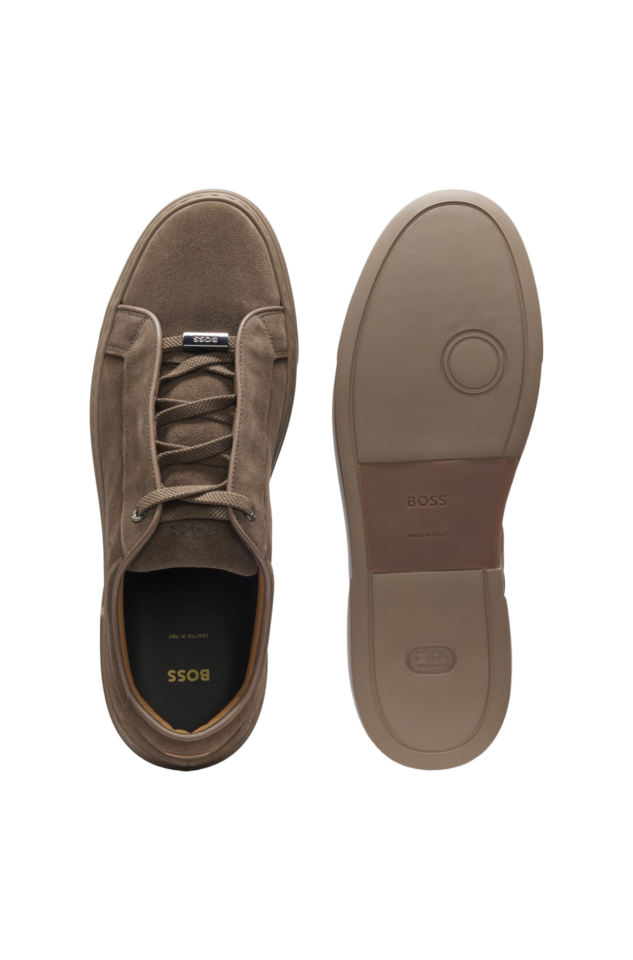 BOSS Sneaker 'Gary' in Beige