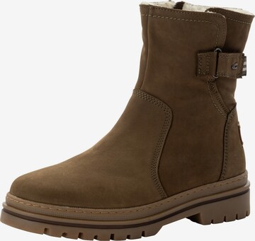 CAMEL ACTIVE Ankle Boots in Green: front
