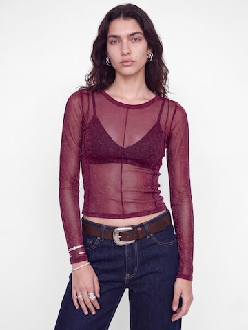 JJXX - Camiseta 'MINNA' en rojo: frente